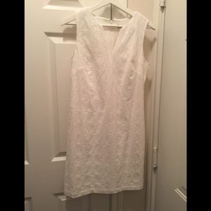 Banana Republic white dress